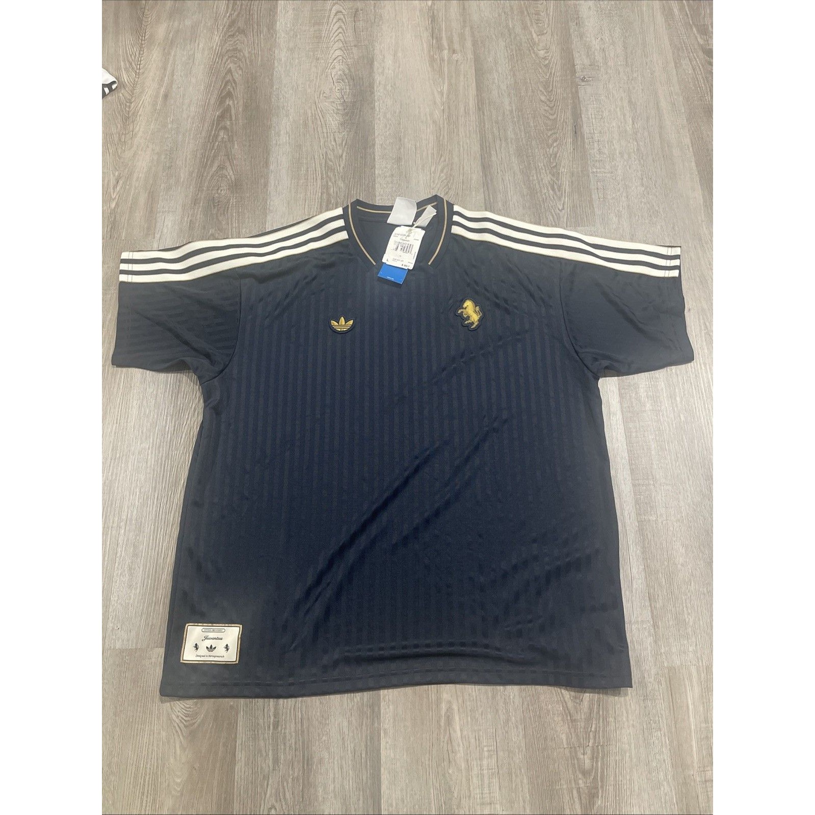 Adidas Juventus Terrace Icon Jersey Legend Ink Jf0458 Size L
